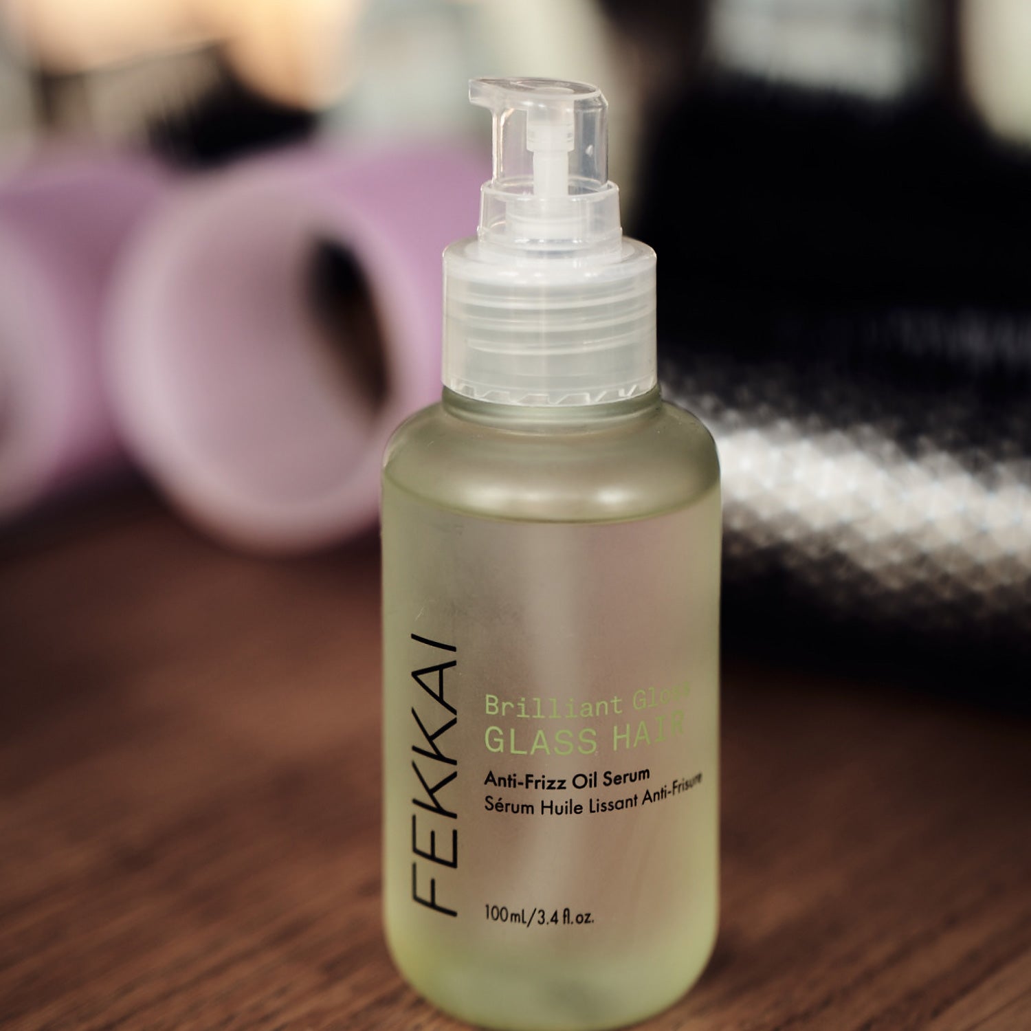 Glass Hair Anti-Frizz Serum | FEKKAI Brilliant Gloss